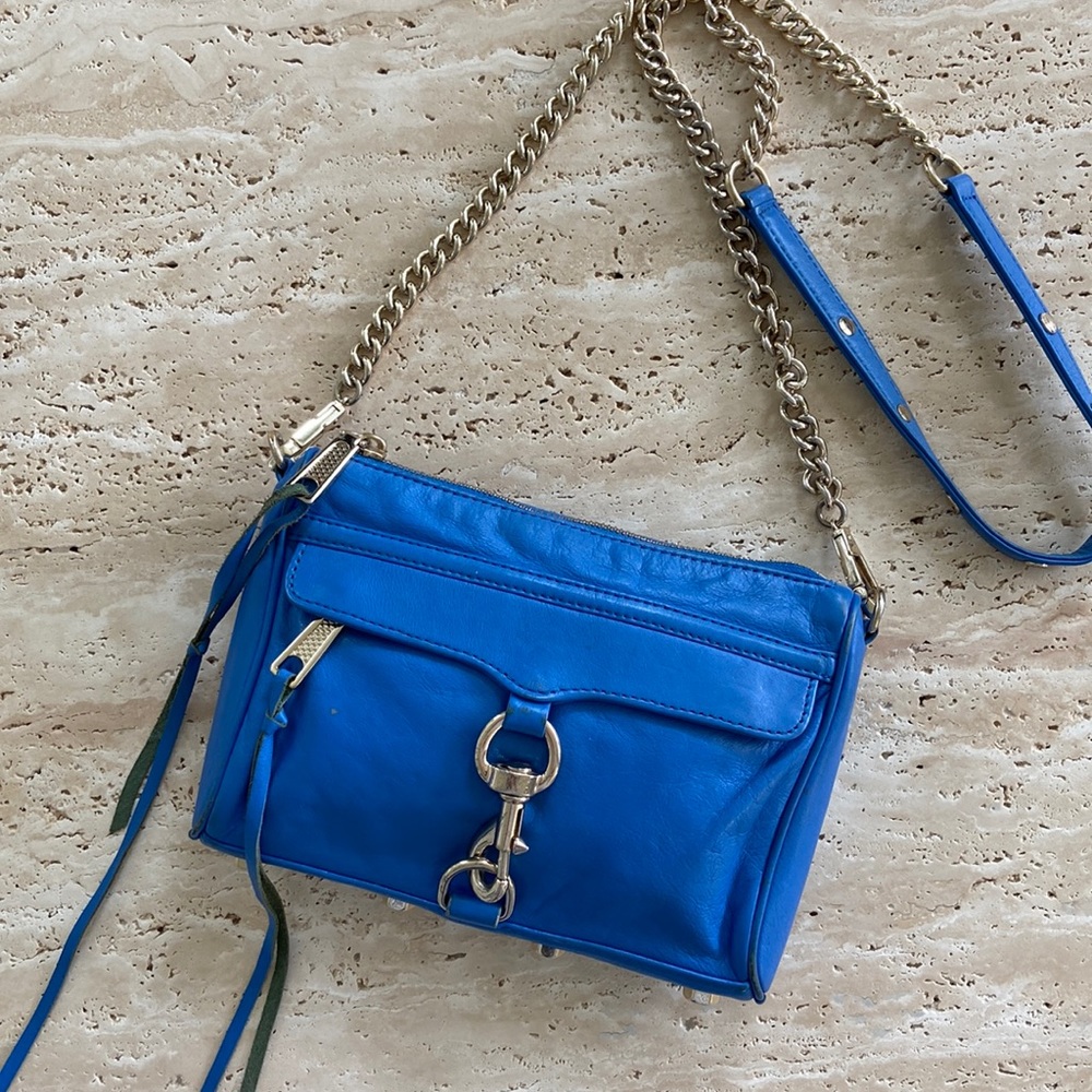 Rebecca Minkoff Blue Leather Crossbody